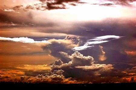 Thunderstorm - thunderstorm, picture, clouds, beautiful