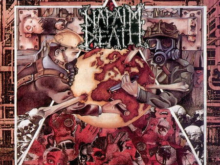 Napalm Death - music, metal, napalm, logo, heavy, death