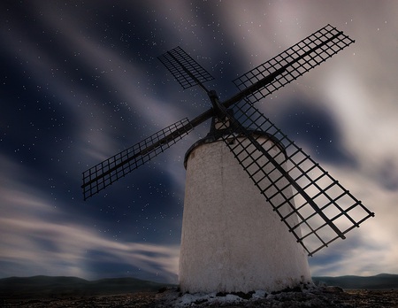 WindStar - white, lofty, sky, windmill