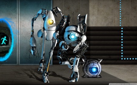 portal co-op - portal, valve, portal 2, video games