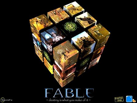 fable life is a rubbix cube - video games, fable, cool pictures, fable 3