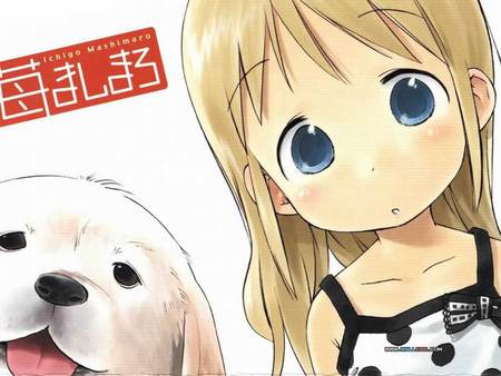 ichigo-mashimaro 4 - mashimaro, girl, dog, anime, ichigo, cute