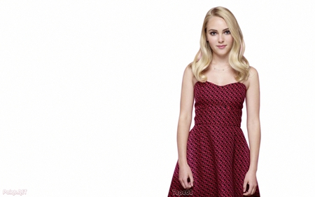 AnnaSophia Robb - robb, annasophia, red dress, blonde, annasophia robb