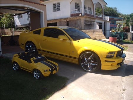 Father Like Son - cars, auto, ford, custom rides