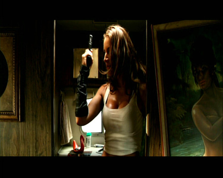 BS - movie, actress, female, gun