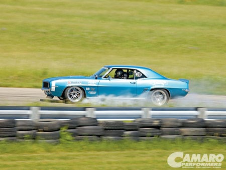 Motor State Challenge - 1969, camaro, racing, blue