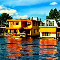 Floating house