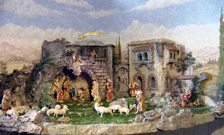 Three Kings - sheep, jesus, bethlehem, mary, kings