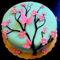 Tiffany-Blue-Blossom-Tree-Cake