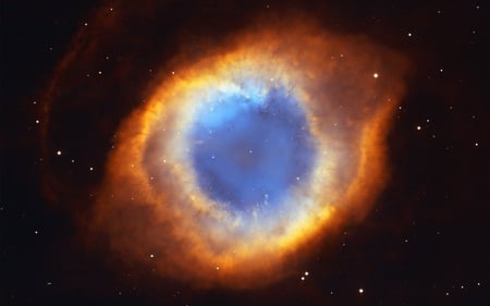 Coil Shaped Helix Nebula - nebula, clear, space, beautiful