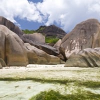 Imposing Beach