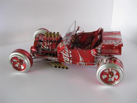 Here's A Hot Rod Made From A Coke Can - coke can, cars, hot rods, custom rides