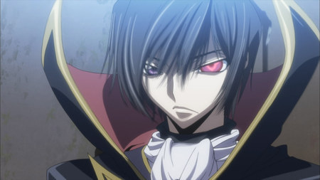 Lulu - red, demon, code, lulu, kight, anime, black knight, geass, code geass, male, king, red eyes, up close, eye