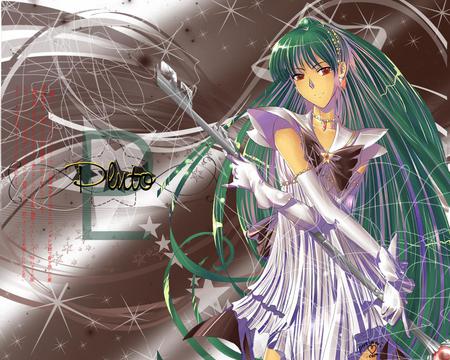 Sailor Pluto - anime, setsuna, outer senshi, sailor pluto