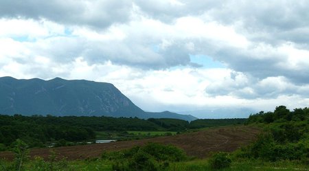 Beautiful scenery - sky, mountain, trees, photography, bulgaria, nature, view, dam, gree, clouds, photo