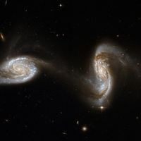 Interactive Spiral Galaxies