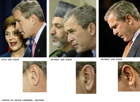 HE AS A CLONE____TRUE - true, clone, bush, political