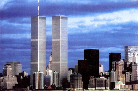 TWIN TOWERS  BEFORE - conspiraty, monument, sky, usa