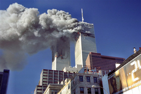 TWIN TOWERS AFTER - usa, crash, conspiraty, tower