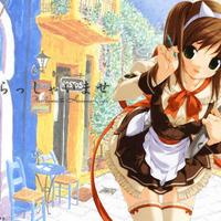 cute cafe girl