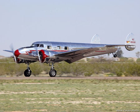 Lockheed 12A Electra Junior - twin, electra, 12a, lockheed, engine