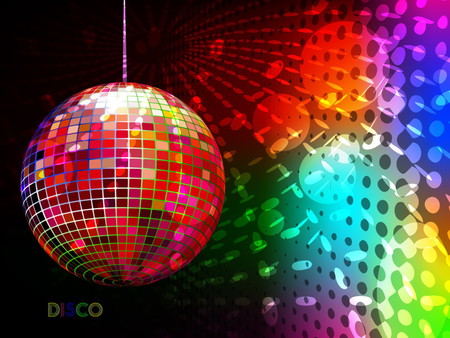 Disco, Lame then, Sucks now - ball, mirrors, strobes, light