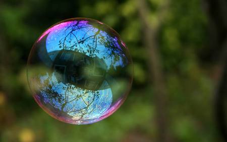 The big bubble - big, soap bubble, bubble, photography