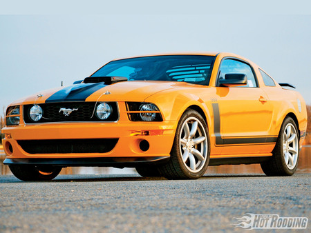 Parnelli Jones Edition Saleen - 2007, ford, yellow, mustang