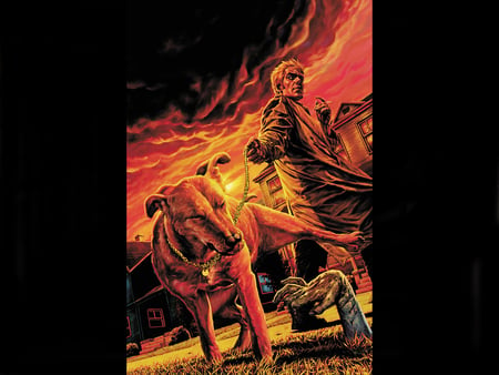 Hellblazer - comic, fantasy, john, hellblazer, constantine, art