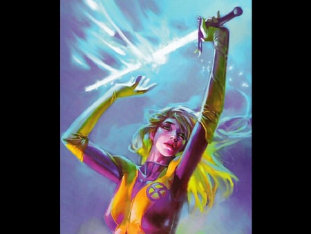 New Mutants - fantasy, comic, new, female, mutants, art