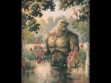 Swamp Thing - comic, fantasy, swamp, thing, art