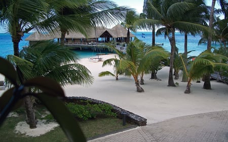 Hilton Nui Bora Bora - paradise, tropical, ocean, beach