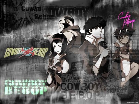 cowboy mixup - anime, cowboy bebop, spike, grey