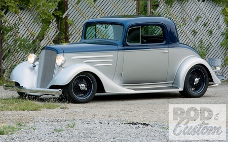 1935 chevy coupe custom - coupe, chevy, custom, 1935