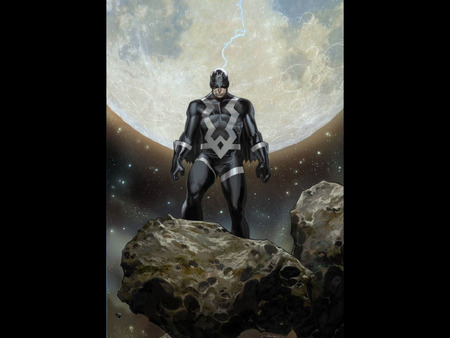 Black Bolt - fantasy, black, bolt, comic, art