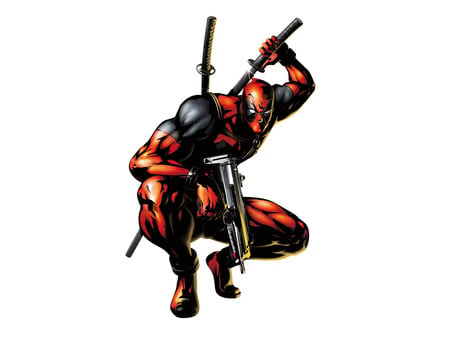 Deadpool - comic, art, deadpool, fantasy