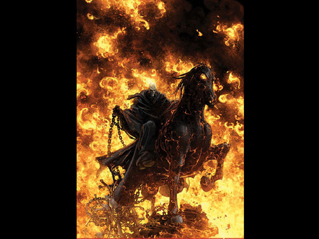 Ghost Rider - comic, ghost, art, rider, fantasy