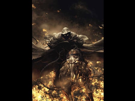 Ghost Rider - comic, fantasy, ghost, rider, art