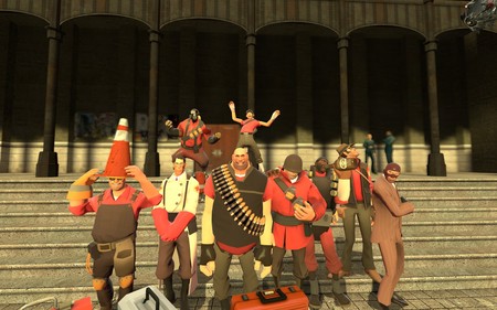 Team Fortress 2 group shot