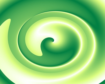 Lime Swirl - abstract, green, fractals, lime, 3d