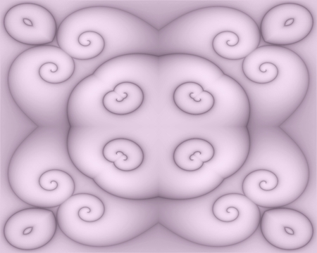 Marshmallow 2 - abstract, pink, 3d, soft, textures