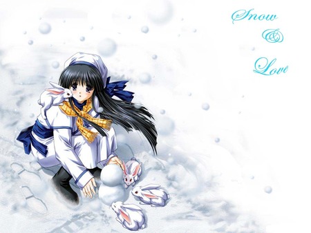 Snow and Love - anime