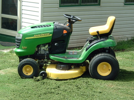 my John Deere - deere, rider, john deere