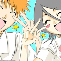 bleach kuchiki rukia kurosaki ichigo