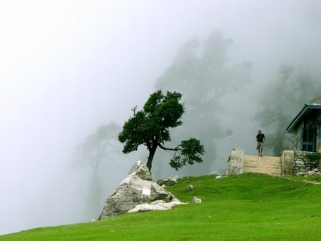 cloudy triund  - cloudy