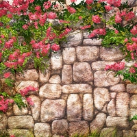 flowers wall 