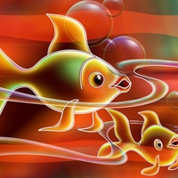 vector fish 