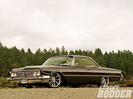 1961 Buick - black, buick, 2 door, gm