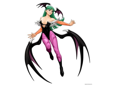 Morrigan Aensland - comic, fantasy, art, morrigan