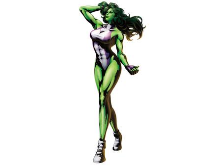 She Hulk - comic, she hulk, art, fantasy